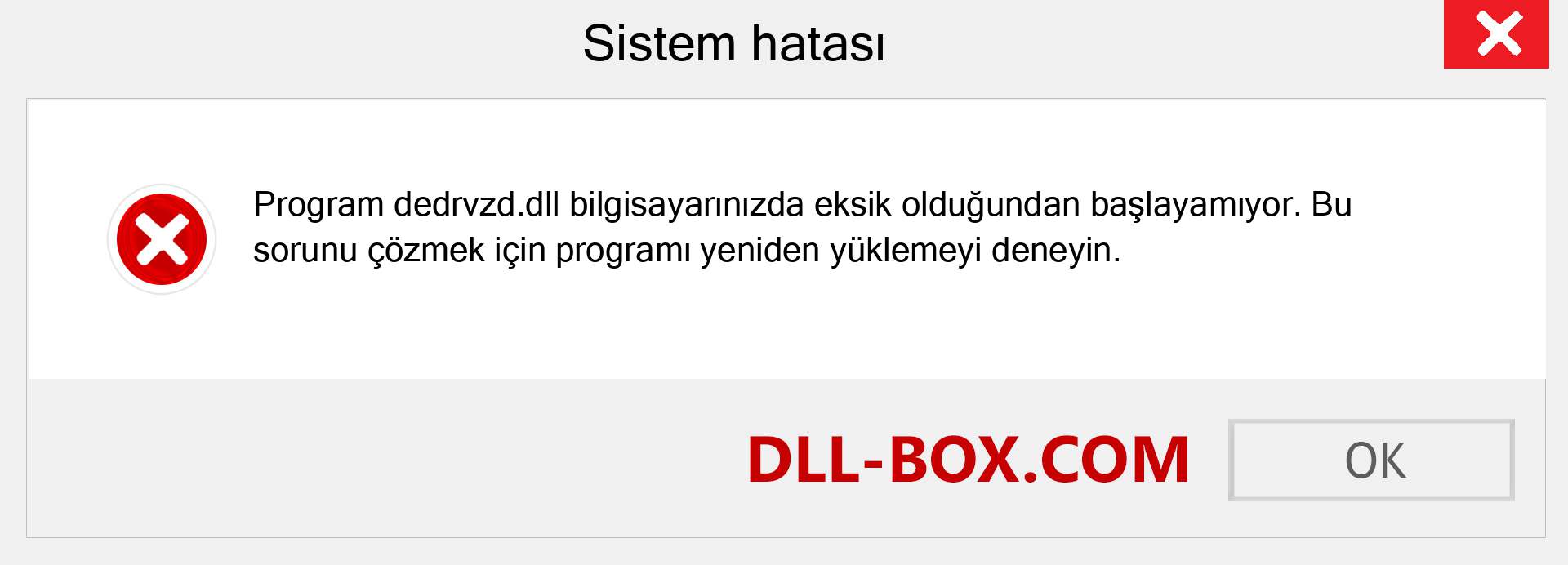 dedrvzd.dll dosyası eksik mi? Windows 7, 8, 10 için İndirin - Windows'ta dedrvzd dll Eksik Hatasını Düzeltin, fotoğraflar, resimler